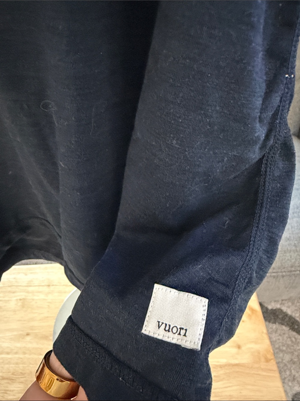 Vuori Black Racerback Performance Tank - Picture 2 of 2